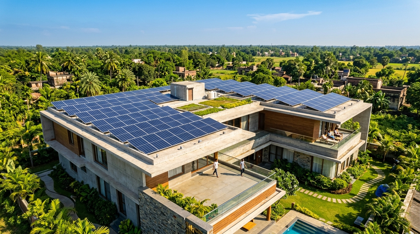5kW Residential Rooftop Installation